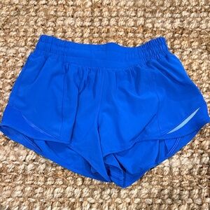 lululemon athletica Vibrant Blue Athletic Shorts